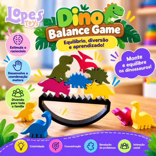 Dino Balance Game